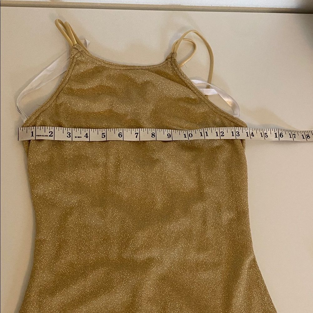 Vintage 80's / 90's Roberta Gold Maxi Dress Size Small - Picture 13 of 16